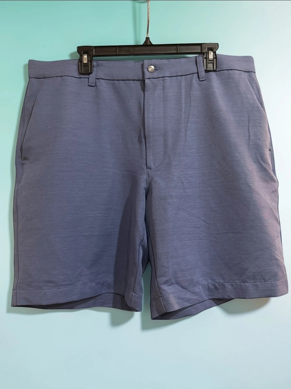Callaway Golf Shorts Mens 38 Blue Performance Stretch Flat Front Lightweight
